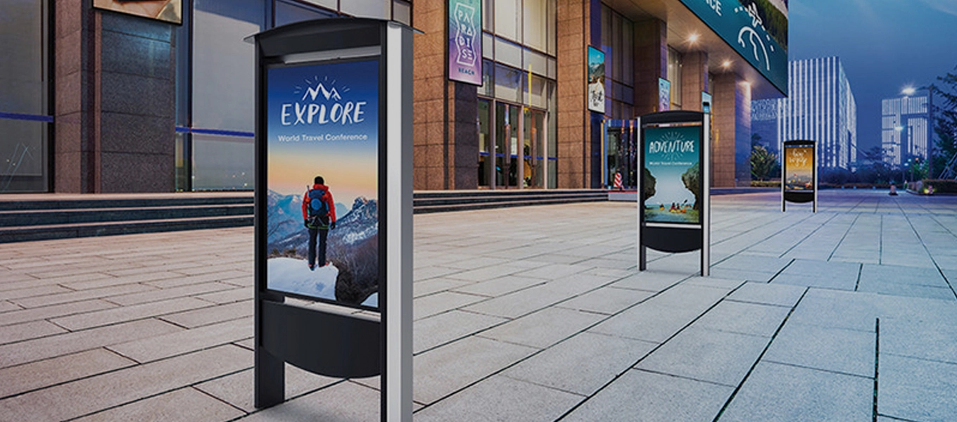 Affichages LCD dans AFC Rail Transit