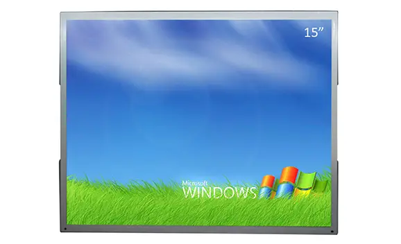 Moniteur LCD à cadre ouvert de 15 pouces