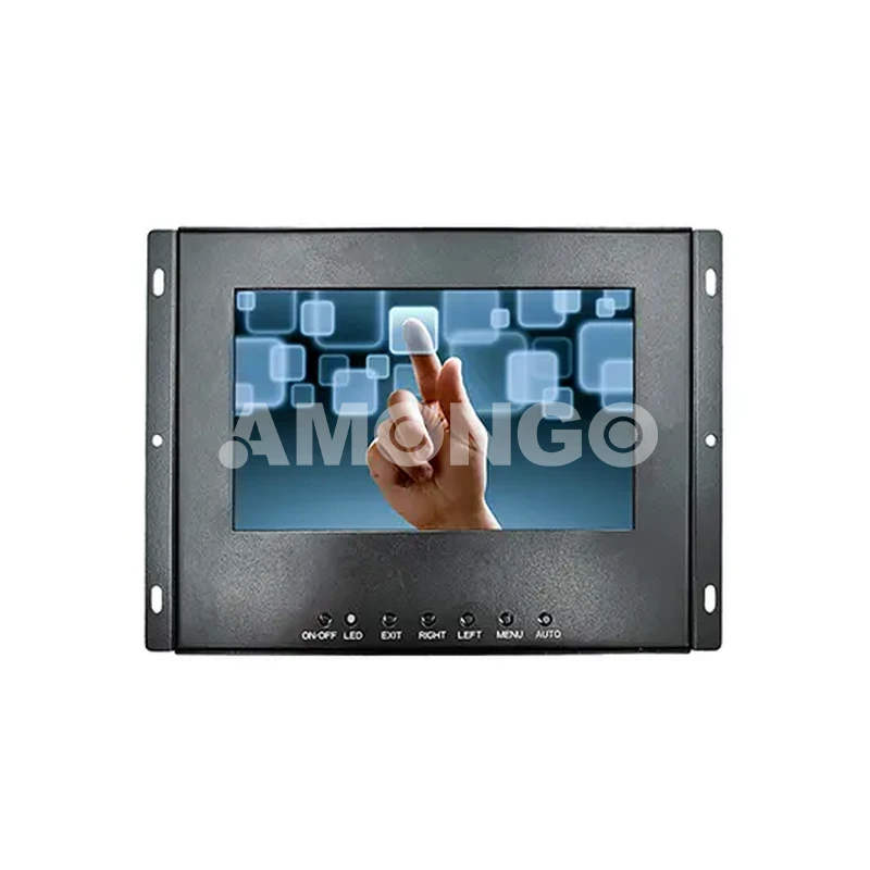 Moniteur LCD industriel 7 pouces à montage en rack 4