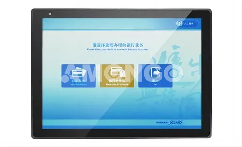 Moniteur LCD large plage de température 15 pouces