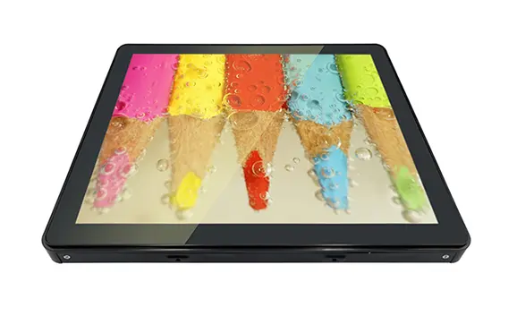 Moniteur d'écran tactile lisible à la lumière du soleil 17 pouces