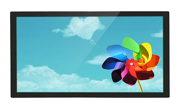 Moniteur LCD 24 pouces avec verre trempé